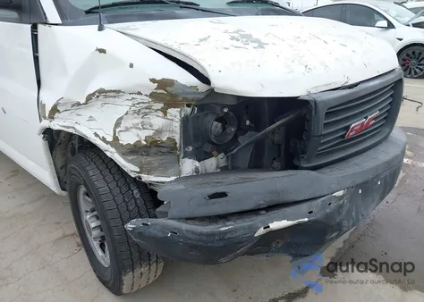 2010 GMC Savana 2500 Work Van z USA, uszkodzony, nr VIN 1GTZGFBAXA1115874